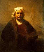 REMBRANDT Harmenszoon van Rijn Self-Portrait de35 oil painting picture wholesale